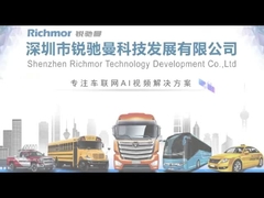 2CH 1080P Dashcam With 4G WIFI GPS Vehicle CCTV System for Taxi