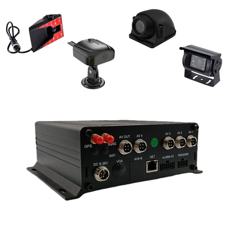 Metal Housing AI MDVR With ADAS DSM BSD GPS WIFI 4G For Fleet Tracking